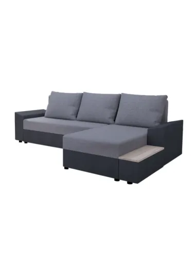 Colțar extensibil FERGUS ROH, living, 240x140x86 cm, Țesătură + Spumă | MobilaOK