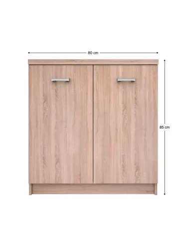 Comodă TIP 21, dormitor/hol, 80x33x85 cm, PAL melaminat | MobilaOK