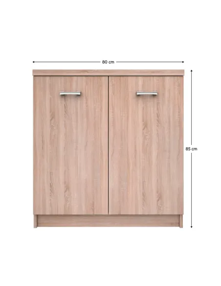 Comodă TIP 21, dormitor/hol, 80x33x85 cm, PAL melaminat | MobilaOK