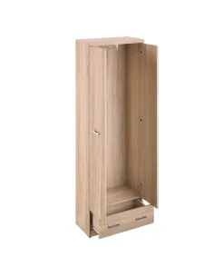 Dulap TOPTY, dormitor, 60x33x183 cm, PAL melaminat | MobilaOK 2