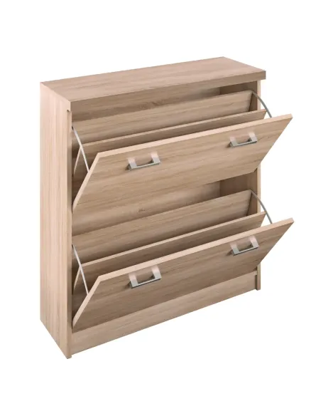 Dulap pentru pantofi KONDELA, hol/dormitor, 80x27x85 cm, PAL melaminat | MobilaOK