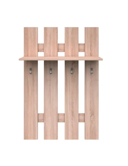 Cuier TOPTY TIP 29, pentru hol/dormitor, 80x23x100 cm, PAL melaminat stejar Sonoma | MobilaOK