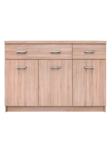 Comodă TOPTY, living/dormitor/birou, 120x33x85 cm, PAL melaminat | MobilaOK