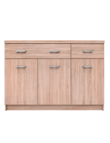 Comodă TOPTY, living/dormitor/birou, 120x33x85 cm, PAL melaminat | MobilaOK