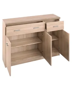 Comodă TOPTY, living/dormitor/birou, 120x33x85 cm, PAL melaminat | MobilaOK 2