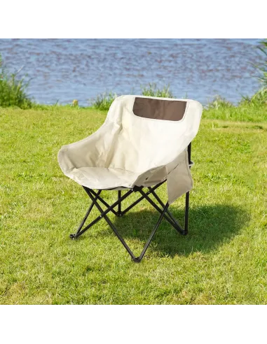 Scaun Camping URAO, Exterior, 58x51x66 cm, Tesatura/Metal | MobilaOK