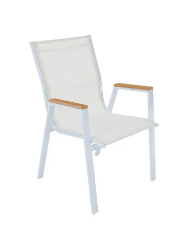Scaun BONTO, gradina/terasa, 61x56x90 cm, otel si polywood | MobilaOK