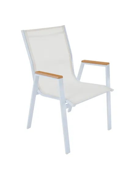 Scaun BONTO, gradina/terasa, 61x56x90 cm, otel si polywood | MobilaOK