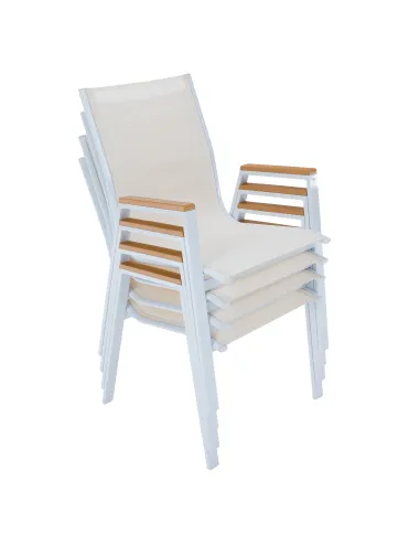 Scaun BONTO, gradina/terasa, 61x56x90 cm, otel si polywood | MobilaOK
