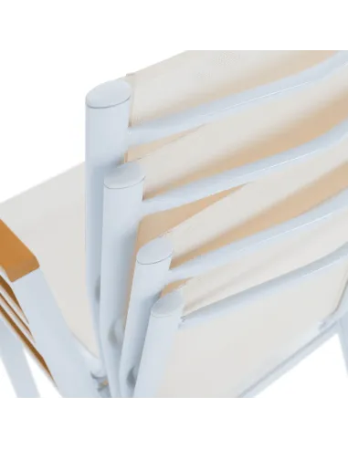 Scaun BONTO, gradina/terasa, 61x56x90 cm, otel si polywood | MobilaOK