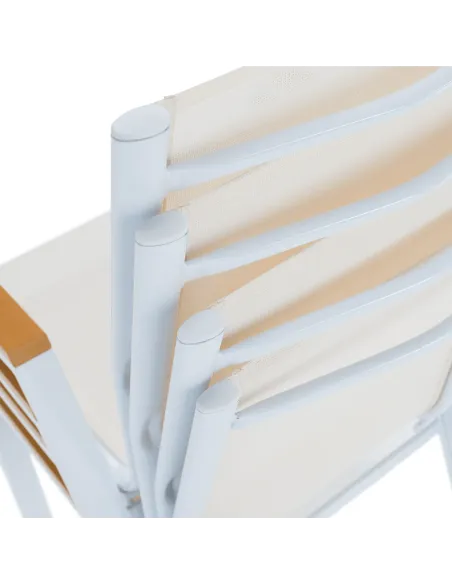 Scaun BONTO, gradina/terasa, 61x56x90 cm, otel si polywood | MobilaOK