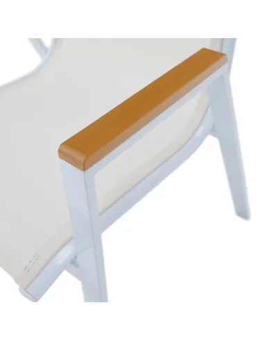Scaun BONTO, gradina/terasa, 61x56x90 cm, otel si polywood | MobilaOK