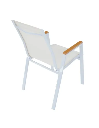 Scaun BONTO, gradina/terasa, 61x56x90 cm, otel si polywood | MobilaOK