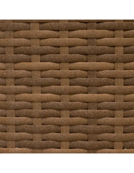 Set de Grădină MADUL, terasă/balcon, 229x174x85 cm, ratan sintetic, metal, sticlă | MobilaOK