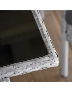 Set Grădină LALEN, terasă/balcon, 161x55x77/86 cm, ratan sintetic | MobilaOK 2