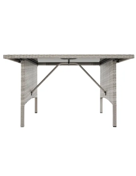 Set Grădină LALEN, terasă/balcon, 161x55x77/86 cm, ratan sintetic | MobilaOK