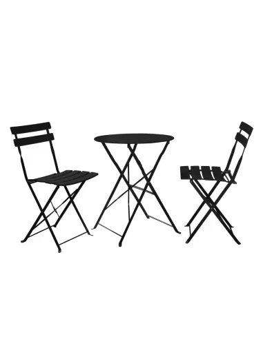 Set Grădină OBAX, terasă/balcon, 59.5x59.5x71 cm, oțel | MobilaOK