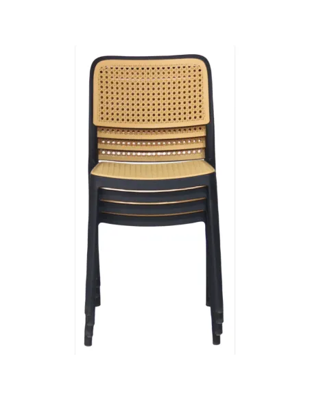 Scaun RAVID, stivuibil, interior/exterior, 47x55x81.5 cm, plastic | MobilaOK