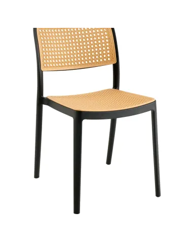 Scaun RAVID, stivuibil, interior/exterior, 47x55x81.5 cm, plastic | MobilaOK