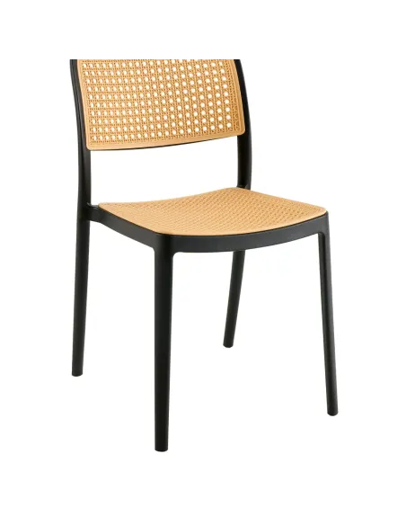 Scaun RAVID, stivuibil, interior/exterior, 47x55x81.5 cm, plastic | MobilaOK