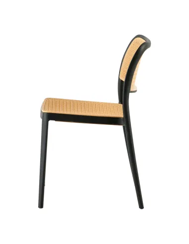 Scaun RAVID, stivuibil, interior/exterior, 47x55x81.5 cm, plastic | MobilaOK