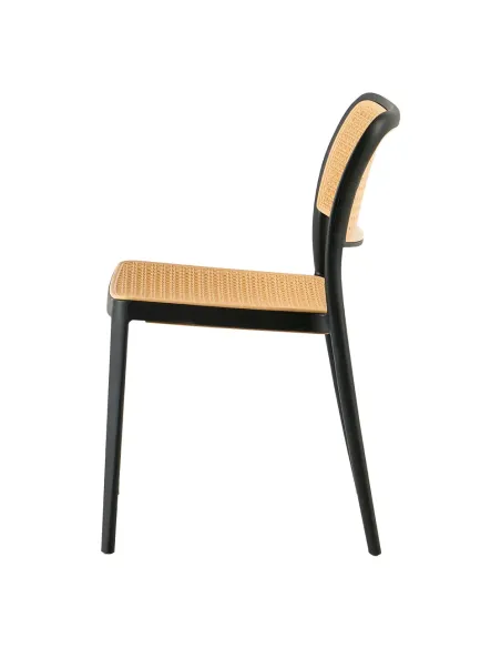 Scaun RAVID, stivuibil, interior/exterior, 47x55x81.5 cm, plastic | MobilaOK