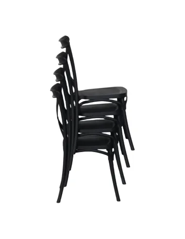 Scaun pliabil SAVITA pentru terasă, grădină, interior, 50x47x90 cm, Plastic | MobilaOK