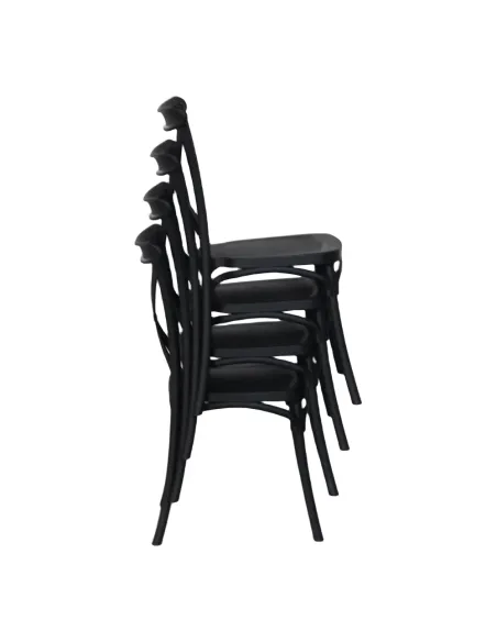 Scaun pliabil SAVITA pentru terasă, grădină, interior, 50x47x90 cm, Plastic | MobilaOK