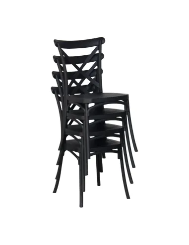 Scaun pliabil SAVITA pentru terasă, grădină, interior, 50x47x90 cm, Plastic | MobilaOK