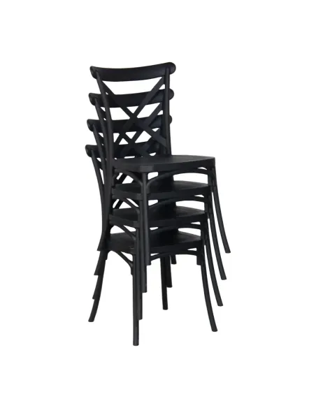 Scaun pliabil SAVITA pentru terasă, grădină, interior, 50x47x90 cm, Plastic | MobilaOK