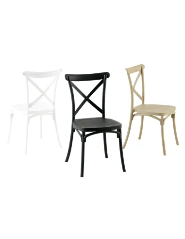 Scaun pliabil SAVITA pentru terasă, grădină, interior, 50x47x90 cm, Plastic | MobilaOK