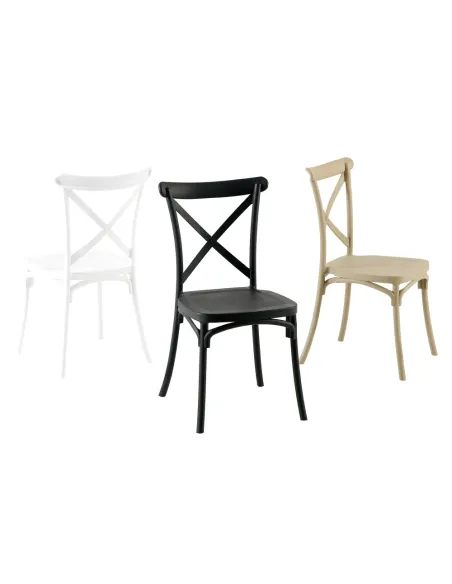 Scaun pliabil SAVITA pentru terasă, grădină, interior, 50x47x90 cm, Plastic | MobilaOK