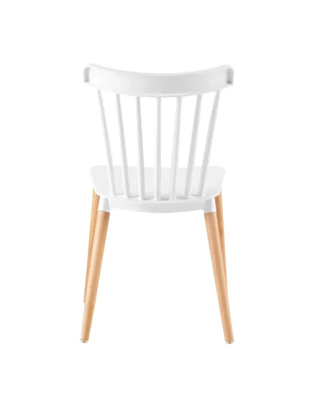 Scaun Dining ZOSIMA, dining, 54x44x83 cm, plastic si lemn fag | MobilaOK