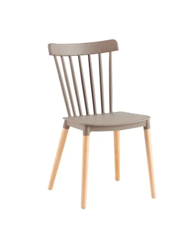 Scaun Dining ZOSIMA pentru bucătărie/dining, 54x44x83 cm, PAL și lemn masiv de fag | MobilaOK