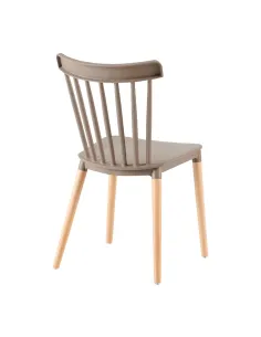 Scaun Dining ZOSIMA pentru bucătărie/dining, 54x44x83 cm, PAL și lemn masiv de fag | MobilaOK 2