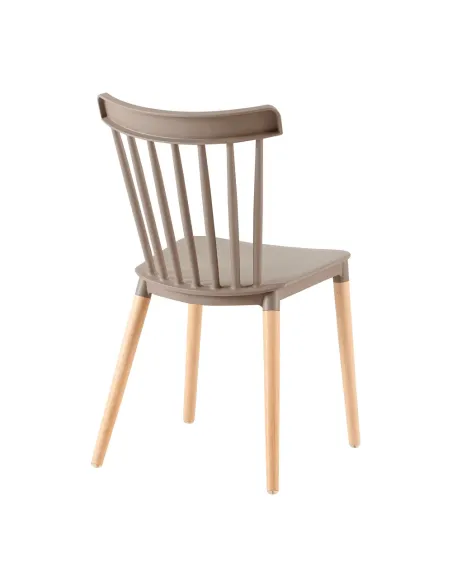 Scaun Dining ZOSIMA pentru bucătărie/dining, 54x44x83 cm, PAL și lemn masiv de fag | MobilaOK