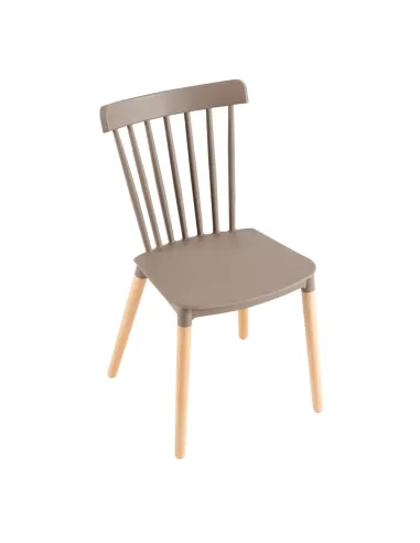 Scaun Dining ZOSIMA pentru bucătărie/dining, 54x44x83 cm, PAL și lemn masiv de fag | MobilaOK