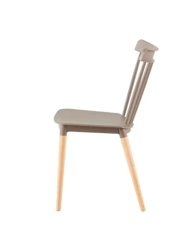 Scaun Dining ZOSIMA pentru bucătărie/dining, 54x44x83 cm, PAL și lemn masiv de fag | MobilaOK