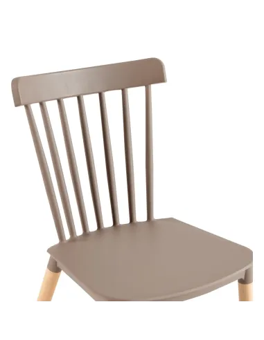 Scaun Dining ZOSIMA pentru bucătărie/dining, 54x44x83 cm, PAL și lemn masiv de fag | MobilaOK
