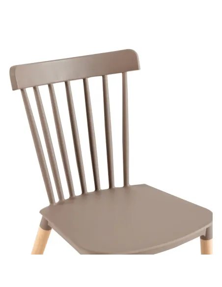Scaun Dining ZOSIMA pentru bucătărie/dining, 54x44x83 cm, PAL și lemn masiv de fag | MobilaOK