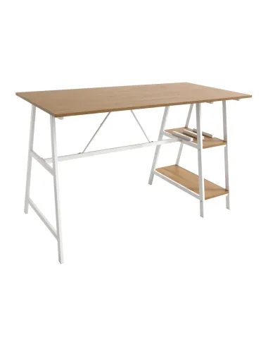 Set Dining ZAFAR, living/bucătărie, 120x60x75 cm, MDF laminat/metal | MobilaOK