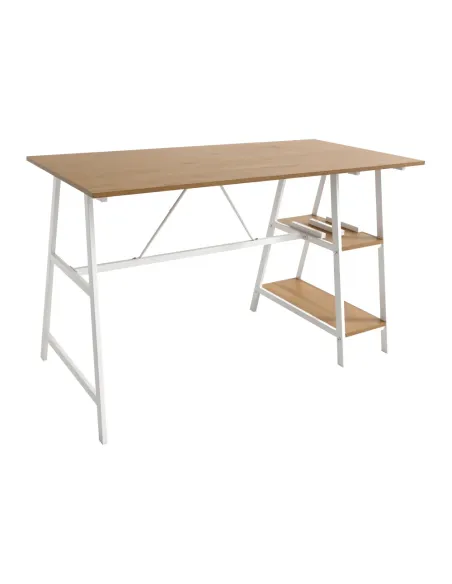 Set Dining ZAFAR, living/bucătărie, 120x60x75 cm, MDF laminat/metal | MobilaOK