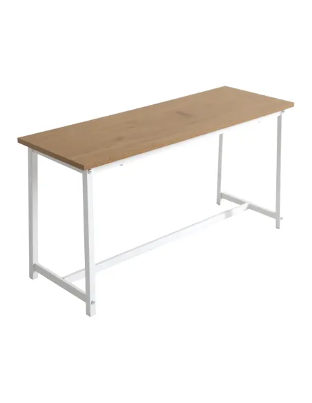 Set Dining ZAFAR, living/bucătărie, 120x60x75 cm, MDF laminat/metal | MobilaOK
