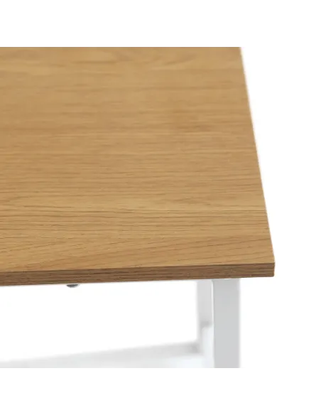 Set Dining ZAFAR, living/bucătărie, 120x60x75 cm, MDF laminat/metal | MobilaOK
