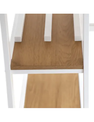 Set Dining ZAFAR, living/bucătărie, 120x60x75 cm, MDF laminat/metal | MobilaOK