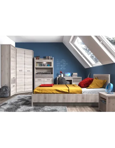 Noptieră JESI, dormitor, 46.6x45x40.3 cm, PAL melaminat | MobilaOK
