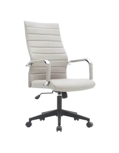 Scaun de birou KONDELA, birou, 55x62.5x103-113 cm, Piele ecologică | MobilaOK