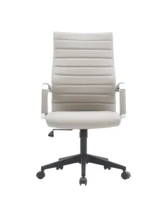 Scaun de birou KONDELA, birou, 55x62.5x103-113 cm, Piele ecologică | MobilaOK 2