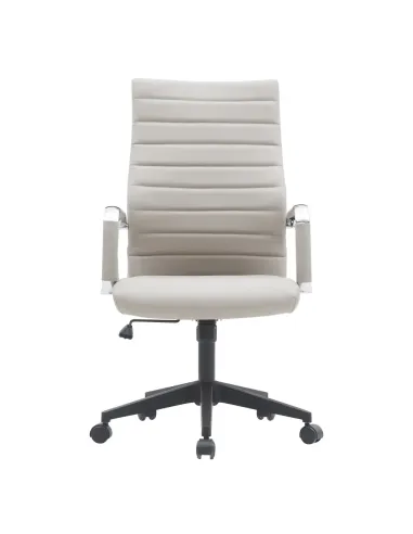 Scaun de birou KONDELA, birou, 55x62.5x103-113 cm, Piele ecologică | MobilaOK