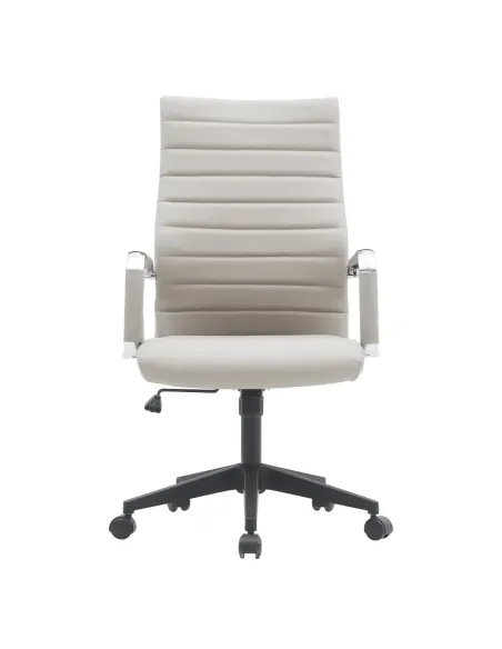 Scaun de birou KONDELA, birou, 55x62.5x103-113 cm, Piele ecologică | MobilaOK